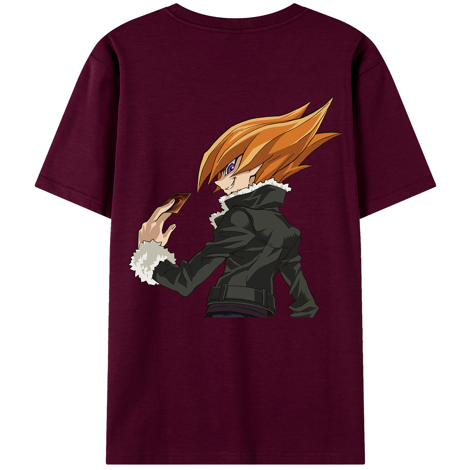 （画像用） 遊☆戯☆王 Yu-Gi-Oh! レディース半袖Tシャツ(バックプリント)
